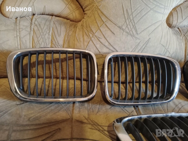 BMW E46 двойни черни и оригинални хромирани бъбреци , снимка 10 - Аксесоари и консумативи - 52915152