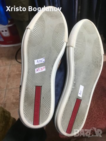 Дамски кожени кецове ,,PRADA” номер 36,5, снимка 4 - Кецове - 41043910