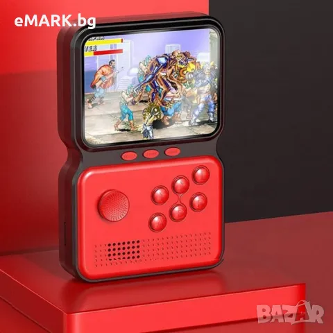 Преносима ретро конзола с 900 класически видеоигри с AV изход за свързване към TV или монитор, снимка 1