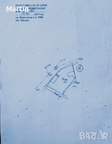 Парцел в с. Беджене, Нови пазар, снимка 2 - Парцели - 53344375