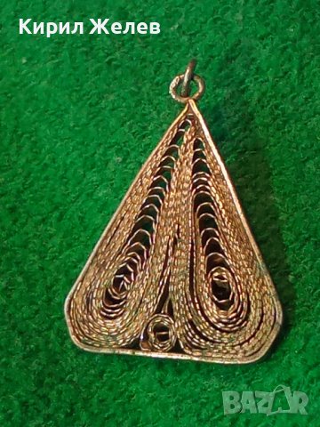 19век ФИЛИГРАНЕН СРЕБЪРЕН НАКИТ МЕДАЛЬОН ВИСОКА ПРОБА СРЕБРО ИЗЦЯЛО РЪЧНА МАЙСТОРСКА ИЗРАБОТКА 18042, снимка 2 - Антикварни и старинни предмети - 40940360