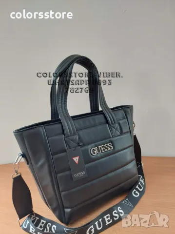 Черна чанта Guess-SG137U, снимка 3 - Чанти - 47415173