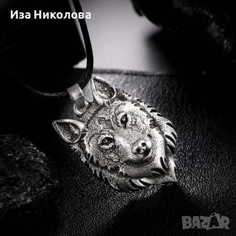 Викингски медальон с вълк, снимка 4 - Други - 40762033