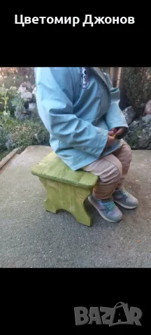 Дървено столче, снимка 6 - Мебели за детската стая - 48150822