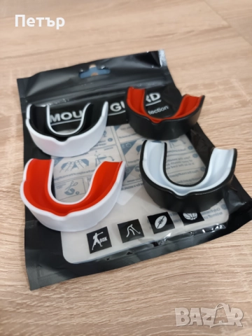 Назъбник за бокс, кикбокс, ММА, бинтове за бокс 3м, протектор за зъби за възрастни