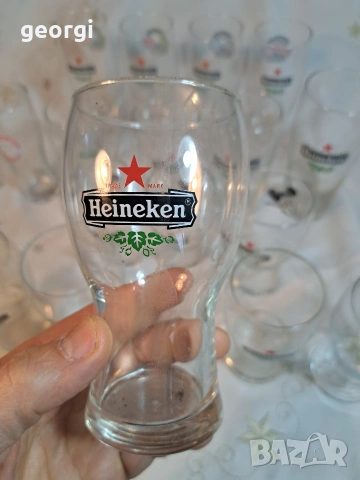 колекция чаши и халби за бира Heineken 32/5, снимка 2 - Чаши - 53219254