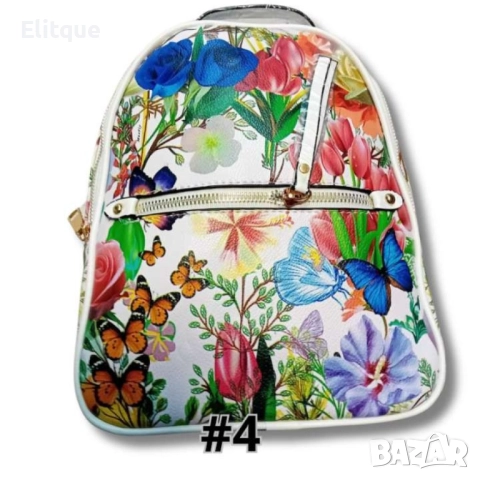 Интересна дамска чанта тип раница
