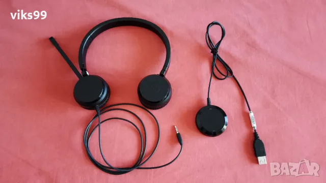 Слушалки Jabra Evolve 30 II Stereo, снимка 2 - Слушалки за компютър - 50038877