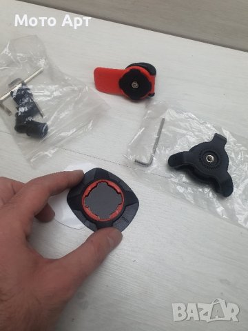 Стойка за телефон Quadlock Против Вибрации за мотор Колело тротинетка Огледало, снимка 3 - Аксесоари и консумативи - 44339126