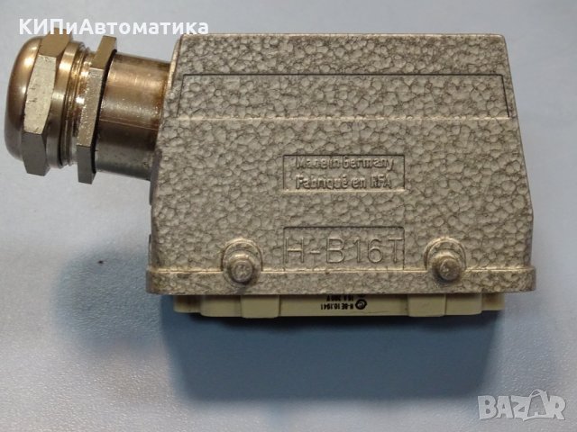 Куплунг машинен Contact PHOENIX H-B16T connector receptacle, снимка 2 - Резервни части за машини - 35891274