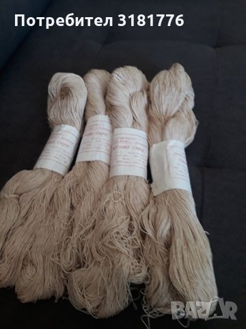 Памучно тире за плетене на една кука ., снимка 1 - Пана - 34428076