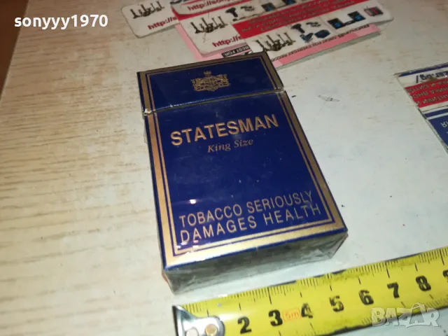 STATESMAN-КОЛЕКЦИОНЕРСКА ПРАЗНА КУТИЯ 0612241648, снимка 3 - Колекции - 48251260