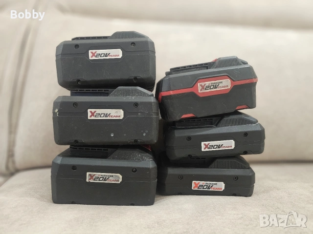 Парюксайд Parkside 20V 4AH / 8AH Батерии - Работещи