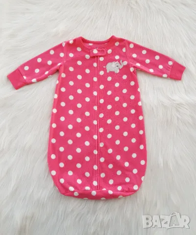 Детски спален чувал Carter's с ръкави 0-9 месеца пролет/есен, снимка 5 - Спални чували за бебета и деца - 49581760
