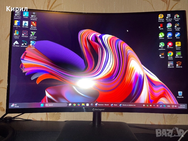 Гейминг монитор 165хз 27инча 2К, снимка 2 - Монитори - 52578676