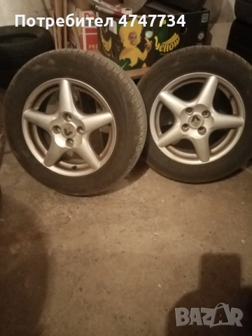 Продавам  4бр лети джанти за рено-дачия 15 4.100 60.1 , снимка 6 - Гуми и джанти - 53610384