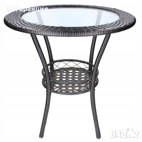 Комплект два стола с маса в ново състояние, снимка 3 - Други стоки за дома - 51996474