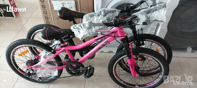 Детски велосипед 20цола Черно., снимка 4 - Велосипеди - 50517181