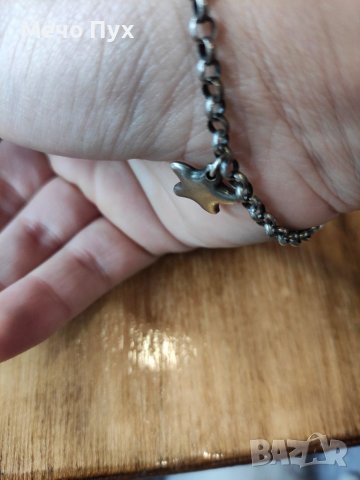 Сребърна гривна (20), снимка 3 - Гривни - 38654408