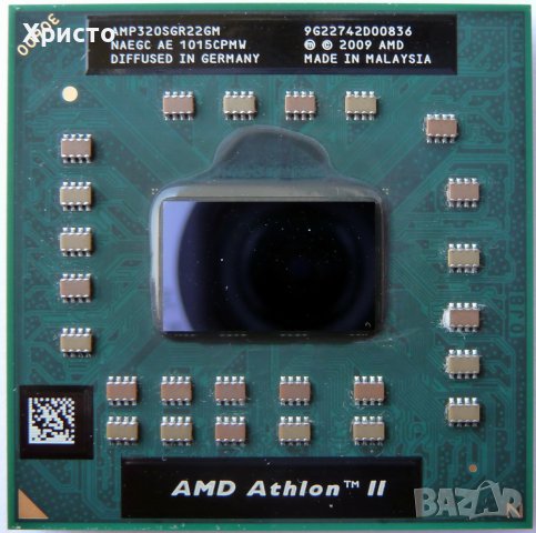 Процесор - AMD Athlon II P320, снимка 1 - Части за лаптопи - 39678574