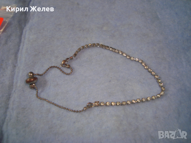 СКЪПОЦЕННА КРИСТАЛНА СРЕБРИСТА АРТ ФИНА ГРИВНА 26288