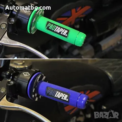 К-т дръжки за мотор Automat, 2бр, 22-24мм, Червени, снимка 4 - Аксесоари и консумативи - 49422952