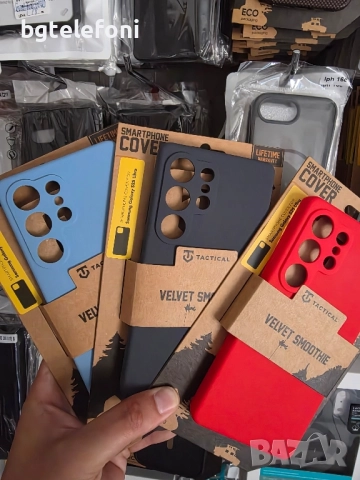 Промо!!! Samsung Galaxy S25 Ultra , S25+ Tactical Velvet гръб, снимка 3 - Калъфи, кейсове - 51841060