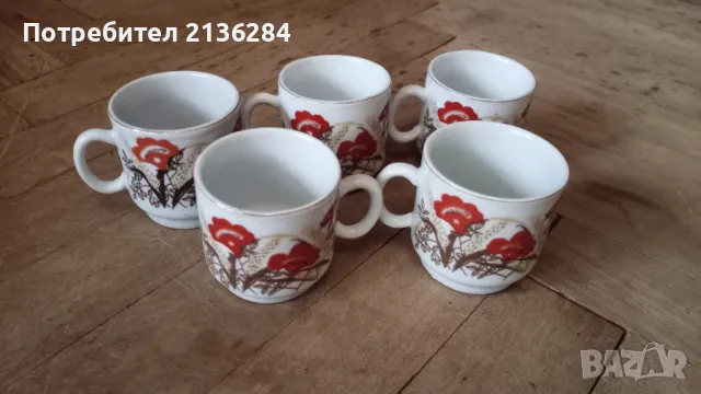 Чаши и чинии , снимка 4 - Антикварни и старинни предмети - 36479941