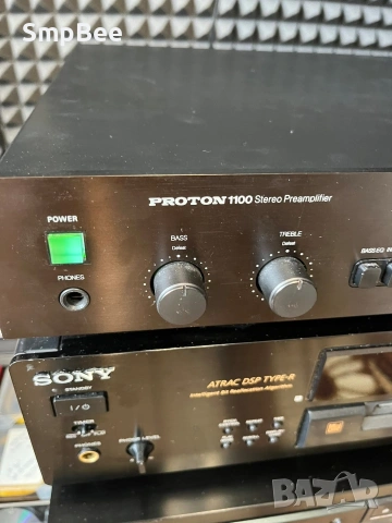 Proton D1200 стъпало + Proton 1100 предусилвател, снимка 2 - Ресийвъри, усилватели, смесителни пултове - 53693194