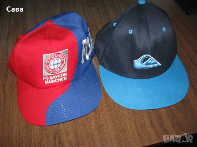 Шапки QUIKSILVER, FC BAYERN, снимка 1 - Шапки - 33891164