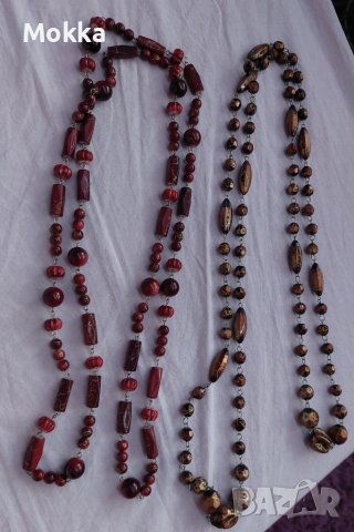 Гердани в два цвята, снимка 2 - Колиета, медальони, синджири - 40622084