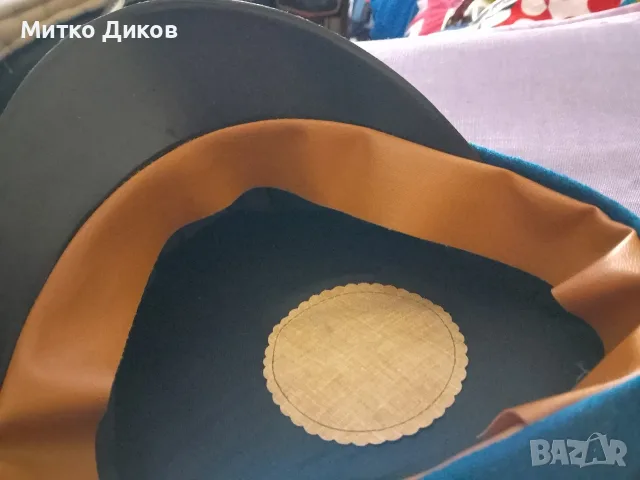 Фуражка от соца БДЖ нова размер 56, снимка 5 - Екипировка - 56074325