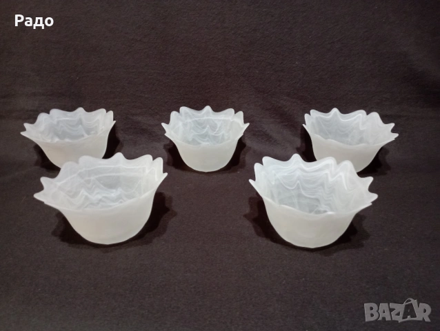 Стъклен абажур. Стъкло за лампа. Чашка за полилей