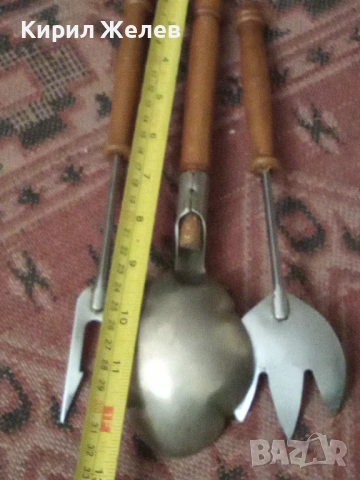 Стари кухненски прибори 3 броя 53736, снимка 4 - Прибори за хранене, готвене и сервиране - 53434900