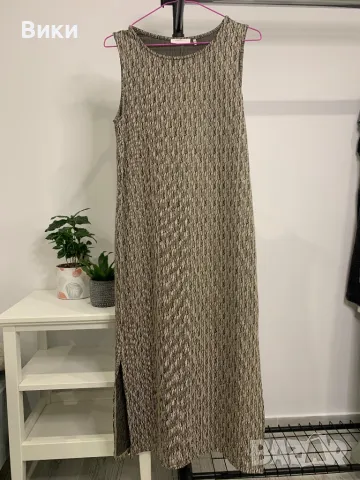 Дълга рокля в размер L, снимка 6 - Рокли - 47301677