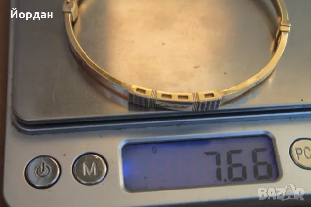 Дамска златна гривна ''Cartier'', снимка 18 - Гривни - 47902940