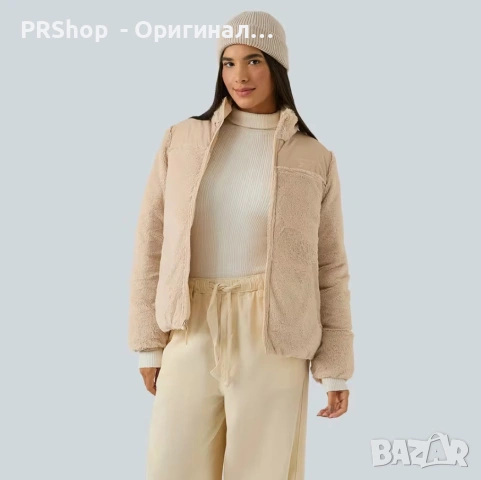 Дамско двулицево зимно яке Rееbоk, снимка 5 - Якета - 53621423