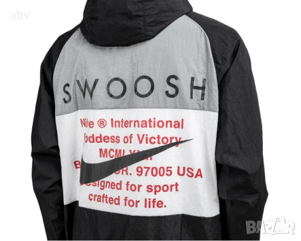 Яке Ветровка Найк Nike Swoosh размер ХЛ XL, снимка 4 - Якета - 51310167