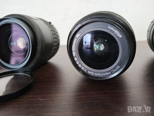 Обективи за PENTAX K-байонет,18-55mm,28-70mm,100-300mm,, снимка 7 - Обективи и филтри - 43450103
