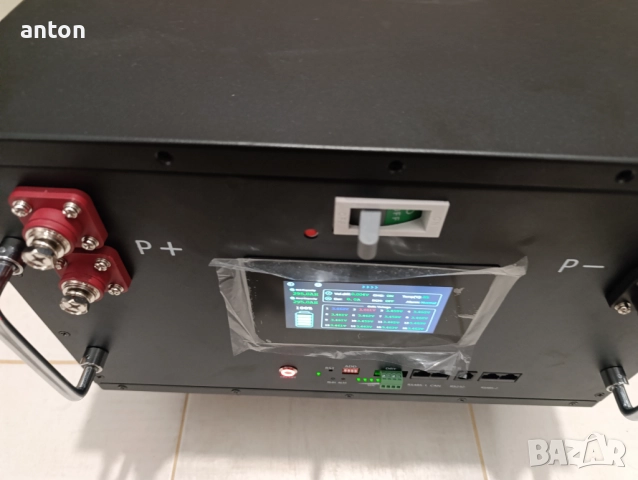 15kWh EVE LF280K 310Ah литиев акумулатор соларна система LiFePO4 lithium solar battery LCD BMS 52V, снимка 3 - Друга електроника - 51874837