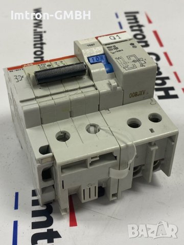 Автоматичен прекъсвач + дефктнотокова + помощен контакт ABB S272 / ABB  DDA72, снимка 2 - Друга електроника - 44396335