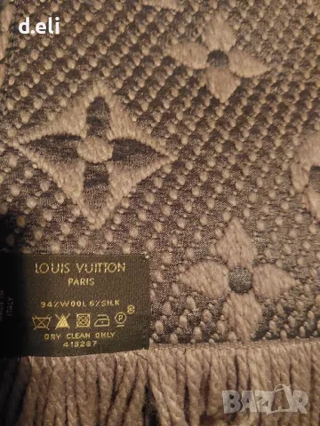 Louis Vuitton Чисто нов шал Вълна, Коприна