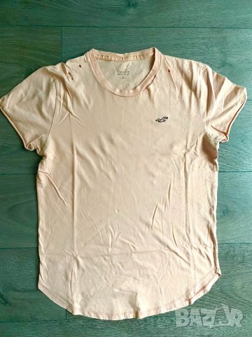 Издължена тениска Hollister, снимка 1 - Тениски - 33821524