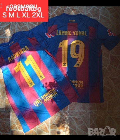 FC BARCA ❤⚽️ мъжки футболни тениски НОВО сезон 2025-26 година 