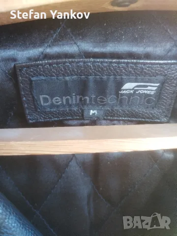 Jack&Jones Сако яке естествена кожа, снимка 3 - Якета - 47423744