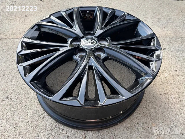 1 брой алуминиева джанта за Toyota Yaris 17, снимка 2 - Гуми и джанти - 56140709