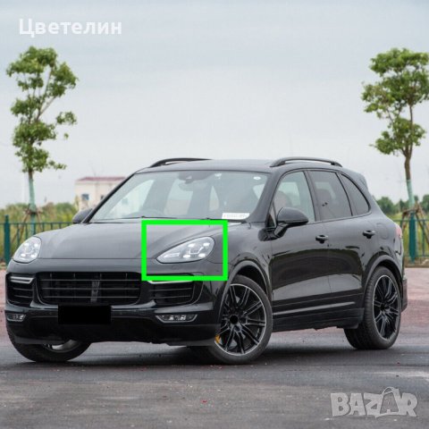 Стъкла капаци за фарове Porsche Cayene 15-18 Cayenne 15-18, снимка 2 - Части - 40306086