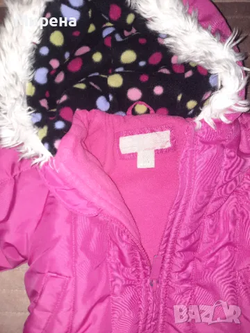 Топло зимно яке с качулка London Fog за 1 год., снимка 2 - Бебешки якета и елеци - 47967169