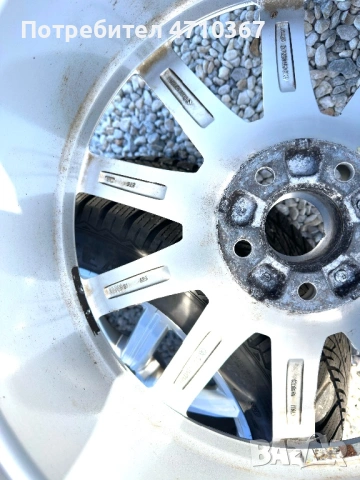 Оригинални джанти от Audi Q7, 20 инча 5x112, ET33, 9J, с гуми 285/45, снимка 7 - Гуми и джанти - 53843211