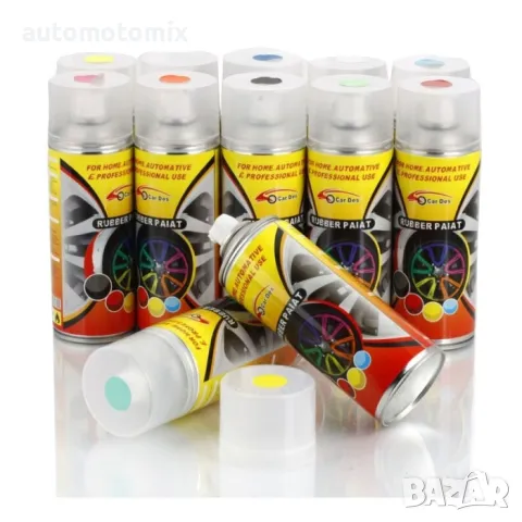 Спрей боя гумирана Лилав, CAR DES 400ml - 50011, снимка 3 - Аксесоари и консумативи - 47776212